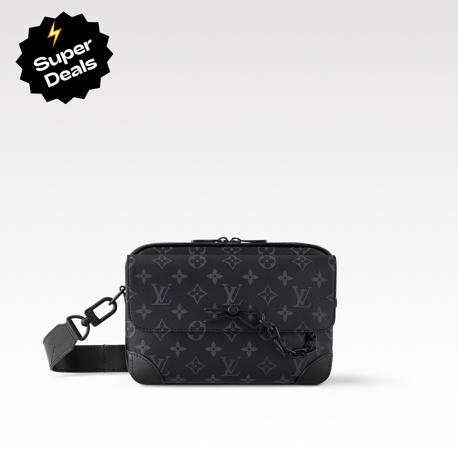 Designer Monogram Crossbody Massanger Bag - Gorchic - $130.99