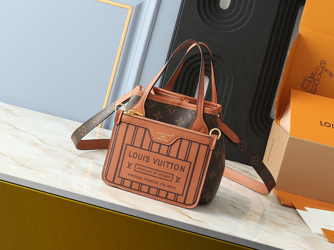 Designer Monogram Neverfull Khaki Small Handbag - Bag - Gorchic - $119.99
