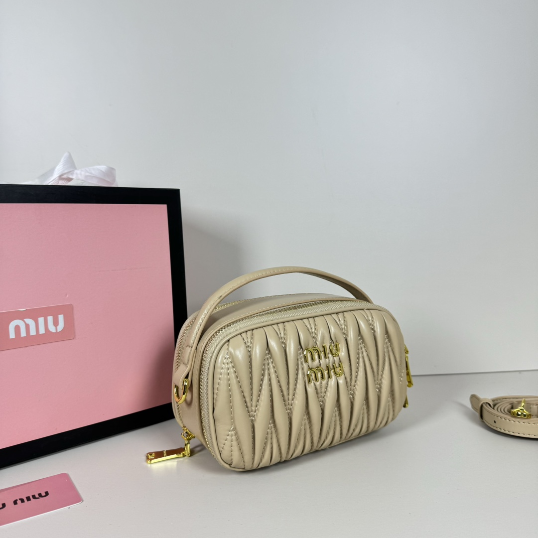 MU Logo Patch Zipped Clutch Bag - Gorchic - $100.99
