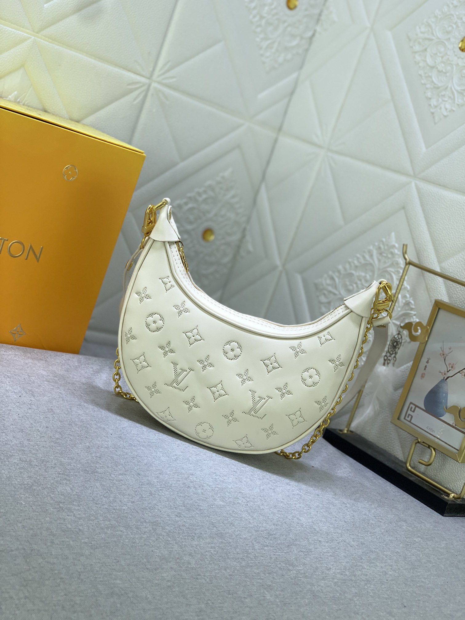 Designer Monogram Bag Loop Hobo - Bag - Gorchic - $119.99