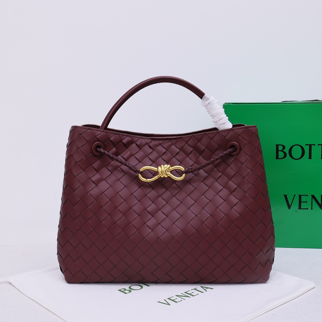 BV Andiamo Embellished Intrecciato Leather Tote - Bag - Gorchic - $170.99
