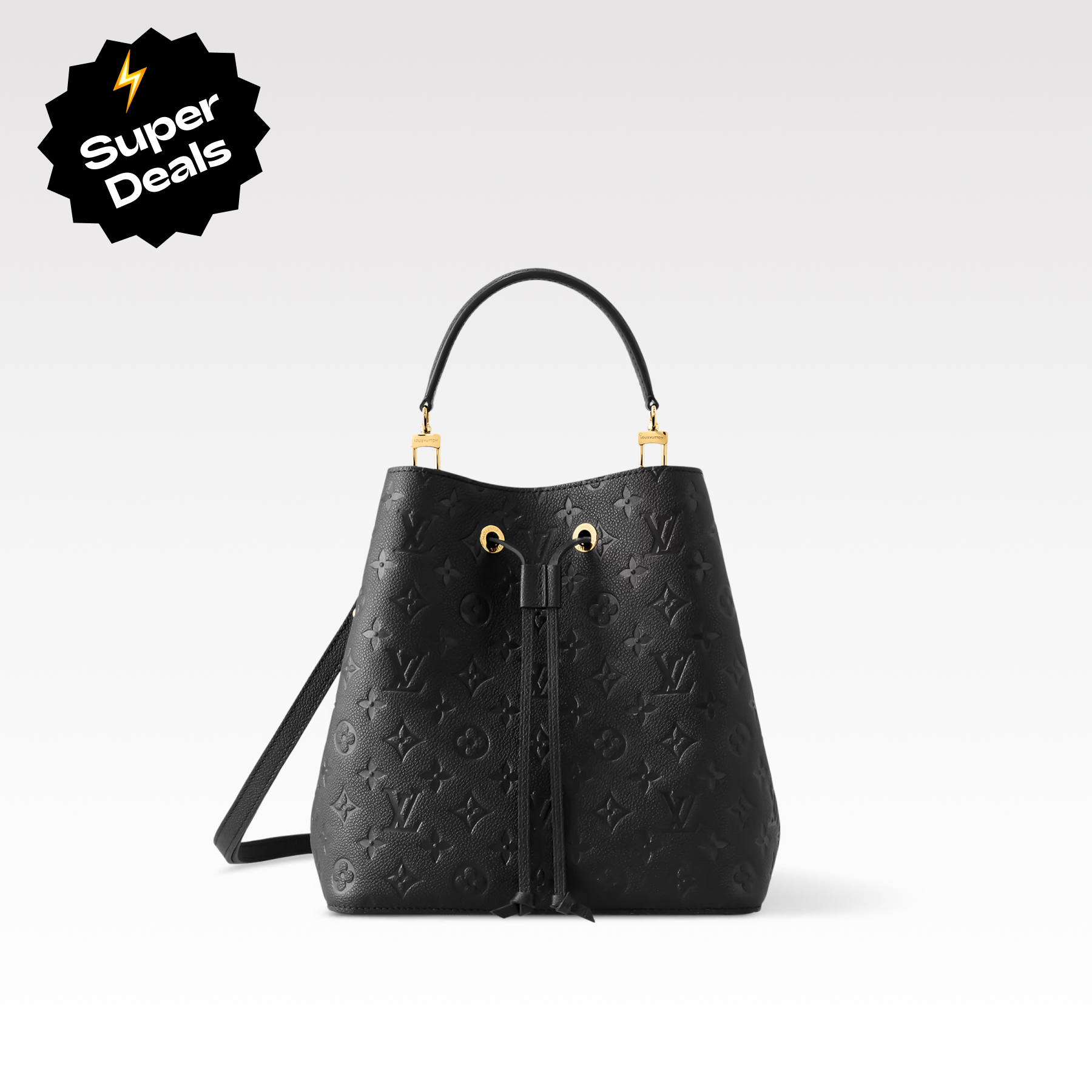 Designer Monogram NeoNoe MM Bucket Bag - Gorchic - $118.99