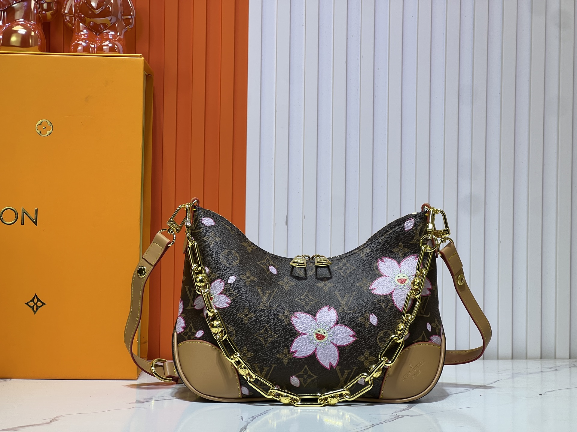 Designer Monogram x Murakami x TM Boulogne PM - Gorchic - $125.99