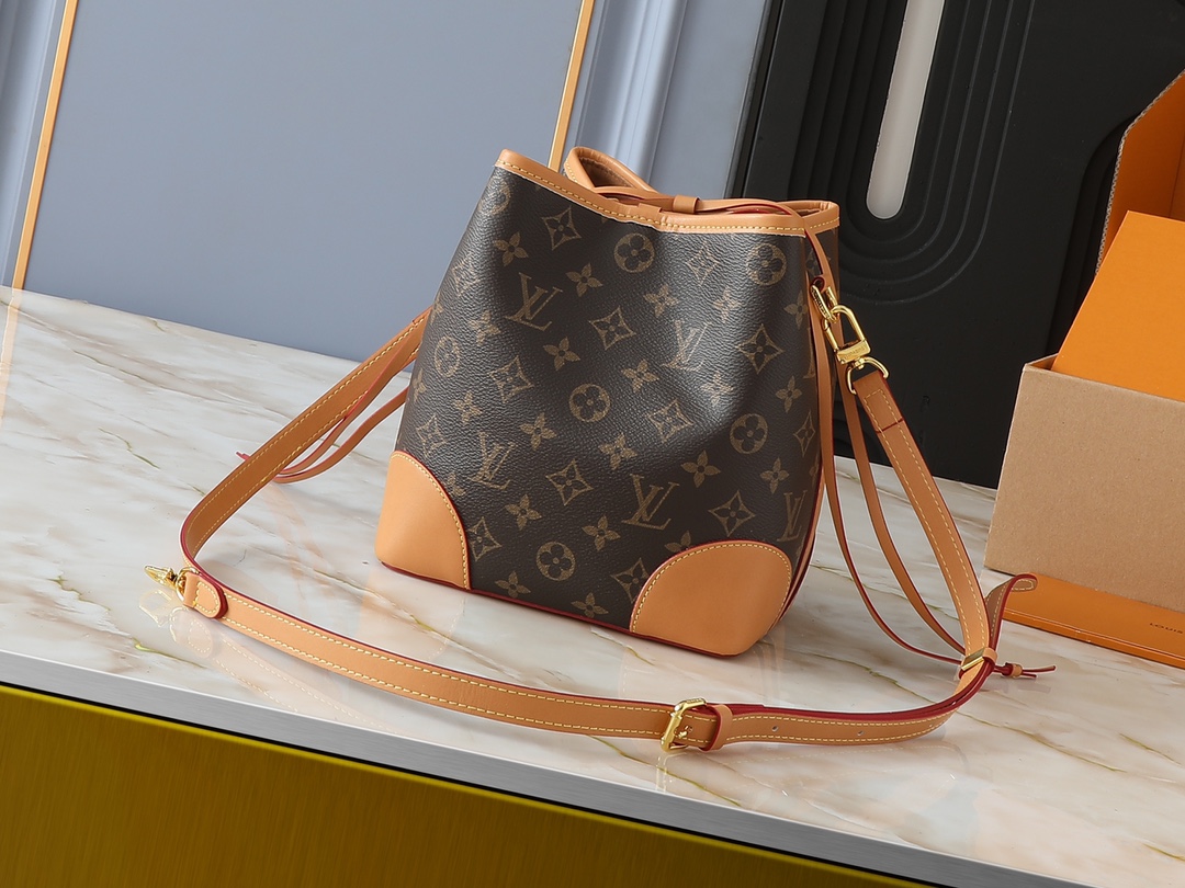 Designer Monogram Large Bucket Bag - Gorchic - $118.99