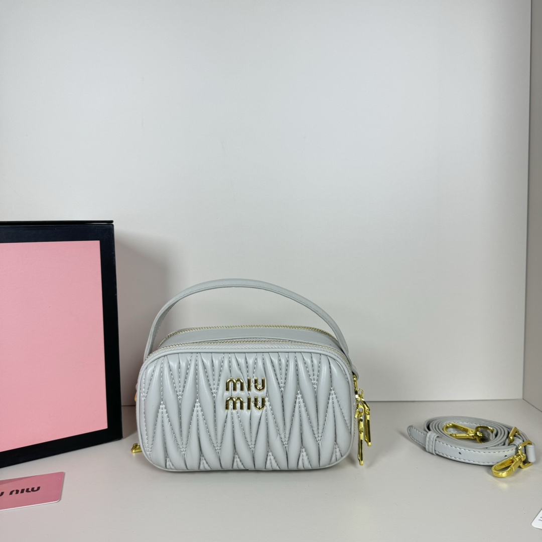 MU Logo Patch Zipped Clutch Bag - Gorchic - $100.99