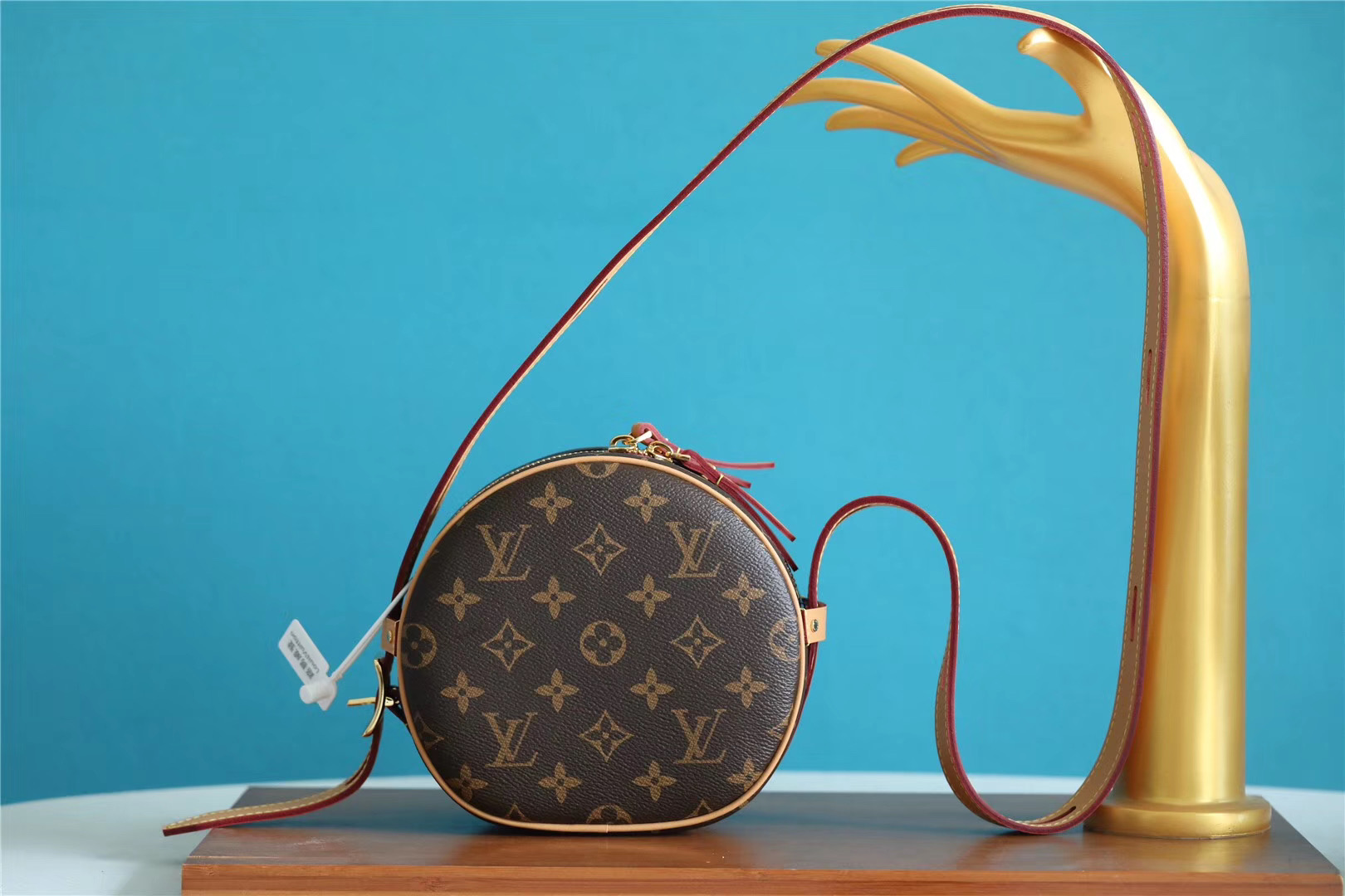 Designer Monogram Boite Chapeau Souple PM Bag - Gorchic - $124.99