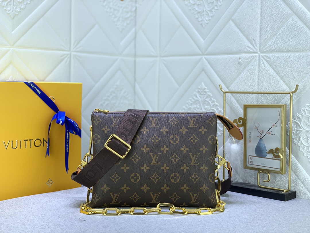 Designer Monogram Coussin PM Monogram Samll Handbag - Gorchic - $120.99