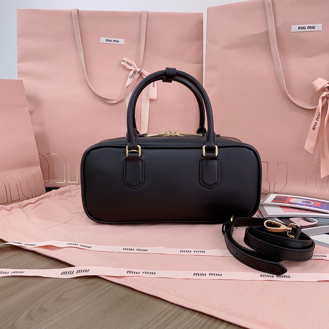 MU New Bowling Bag - Black Bag - Gorchic - $123.99