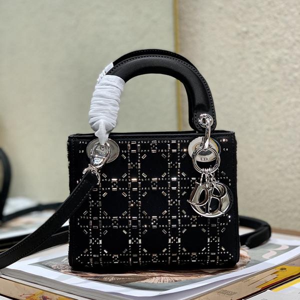 D Inspired Small Lady D Inspired Bag Black - Bag - Gorchic - $138.99
