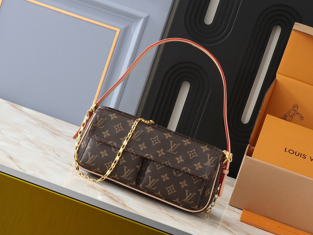 Designer Monogram Viva Cite Handbag Monogram Canvas Bag - Gorchic - $113.99