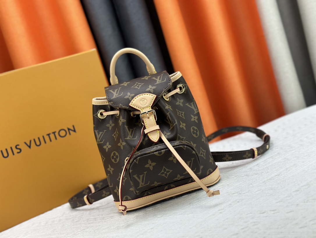 Designer Monogram Montsouris Mini - Bag - Gorchic - $141.99