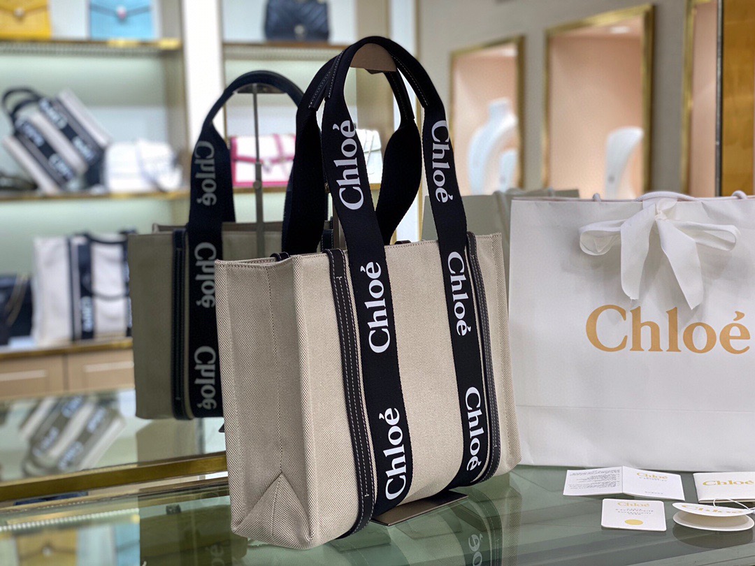 chleo Woody tote bag Medium Size - Bag - Gorchic - $125.99
