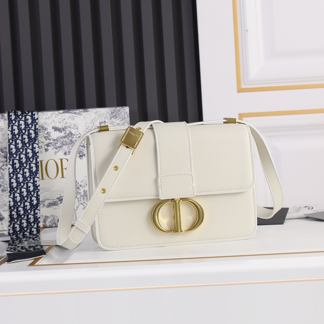 D Inspired 30 Montaigne Leather Shoulder Bag - Gorchic - $129.99