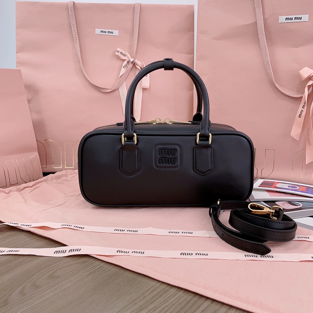 MU New Bowling Bag - Black Bag - Gorchic - $123.99