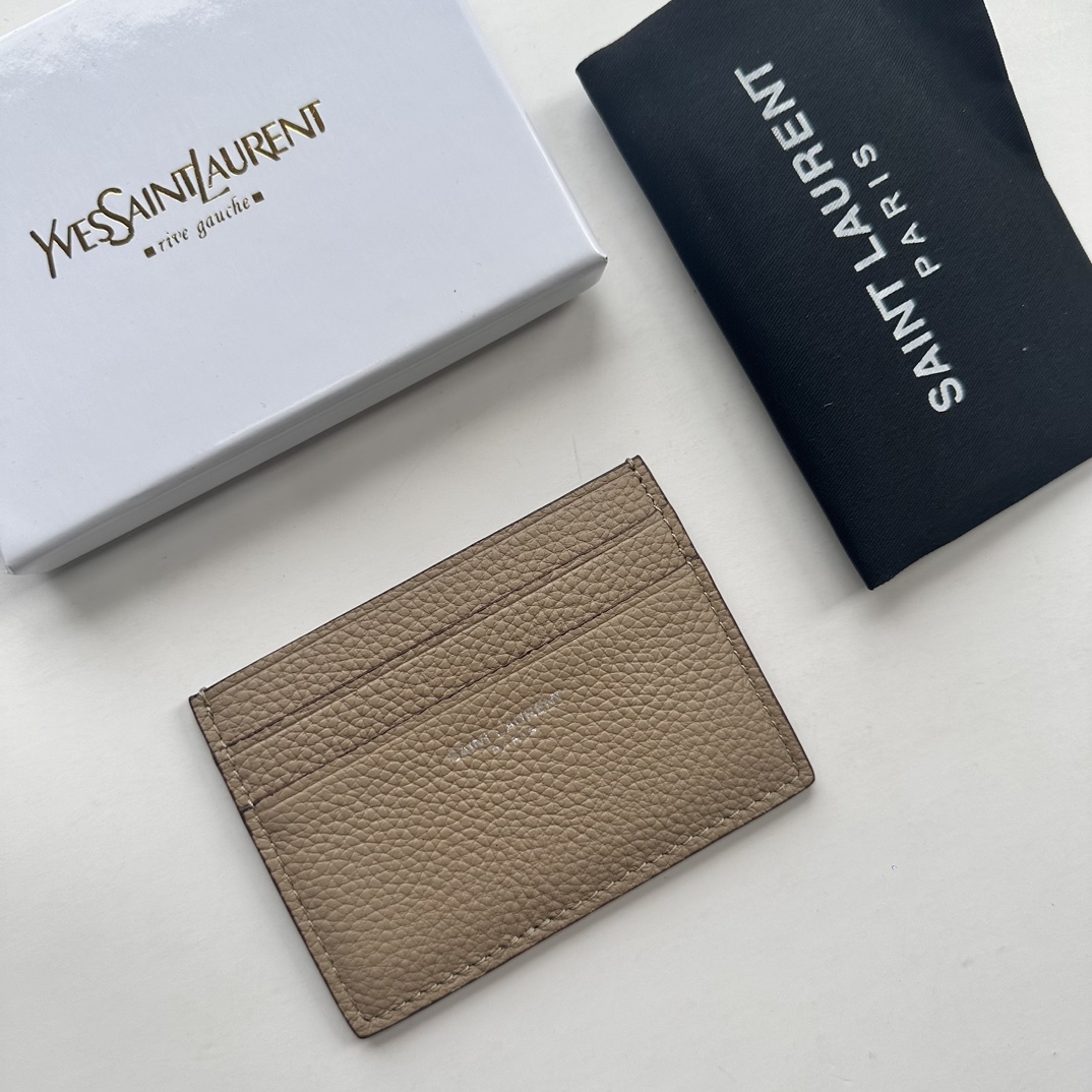 Lady Designer Card Holder Card Case Khaki Wallet - Gorchic - $39.99