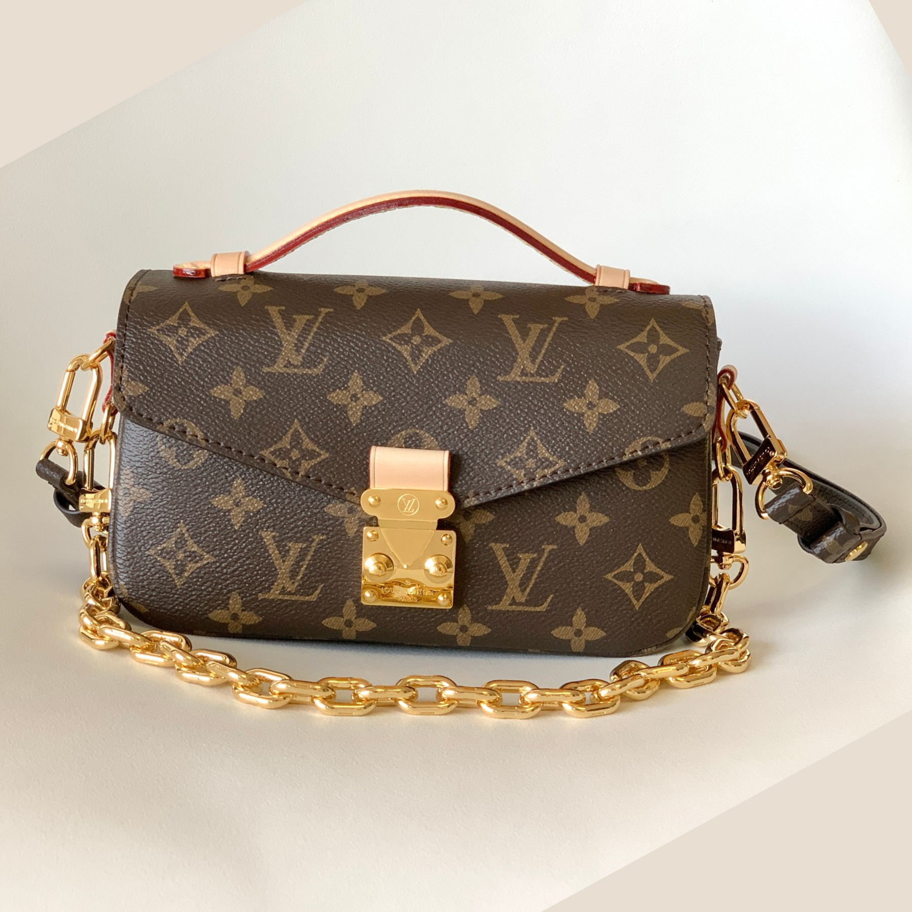 Designer Monogram Pochette Metis East West - Bag - Gorchic - $118.99