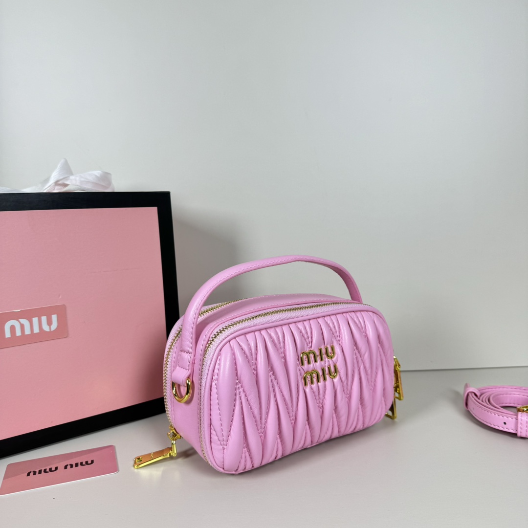 MU Logo Patch Zipped Clutch Bag - Gorchic - $100.99