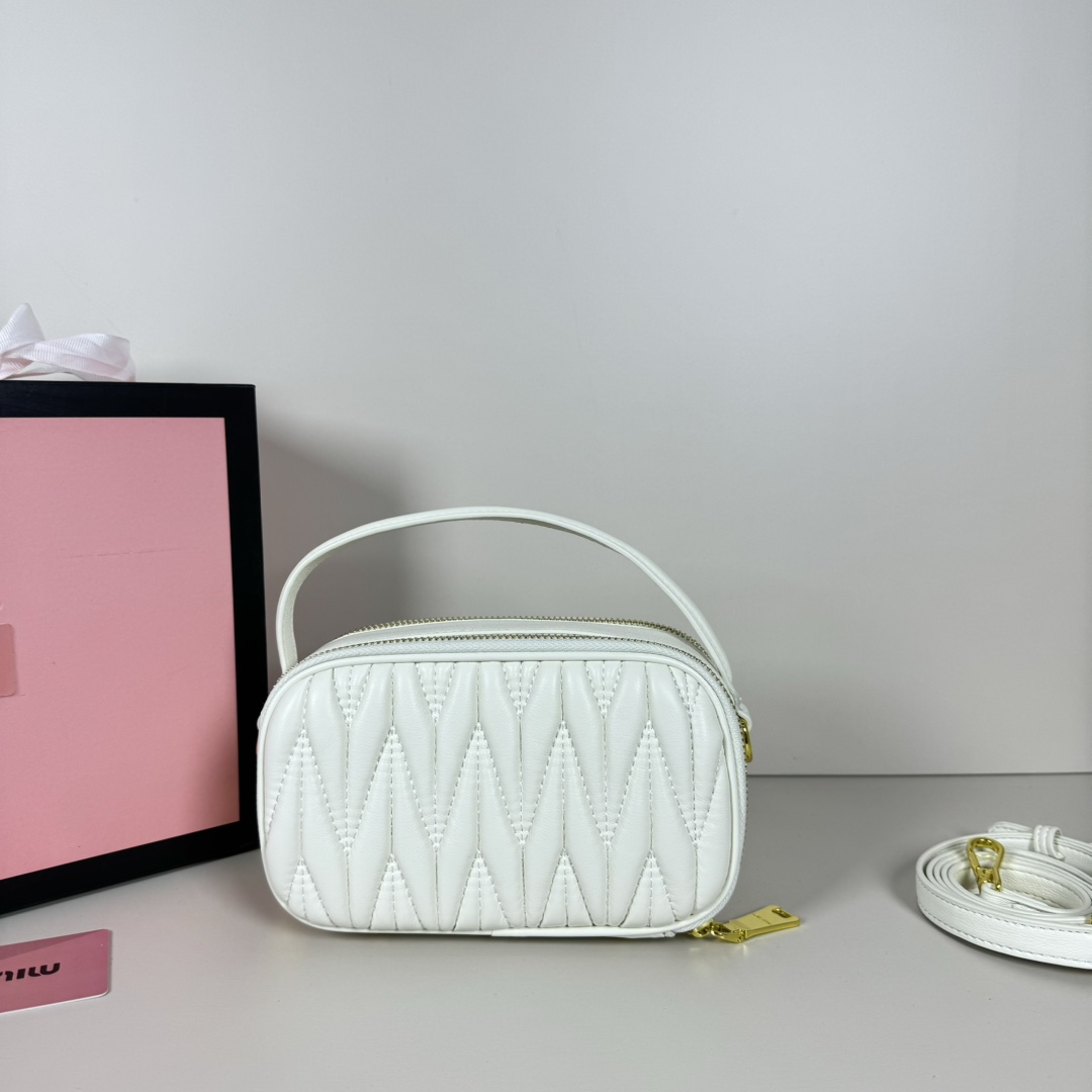 MU Logo Patch Zipped Clutch Bag - Gorchic - $100.99