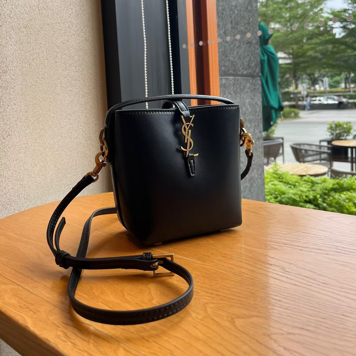 Lady Designer Le 37 Mini Bag in Shiny Leather - Gorchic - $139.99