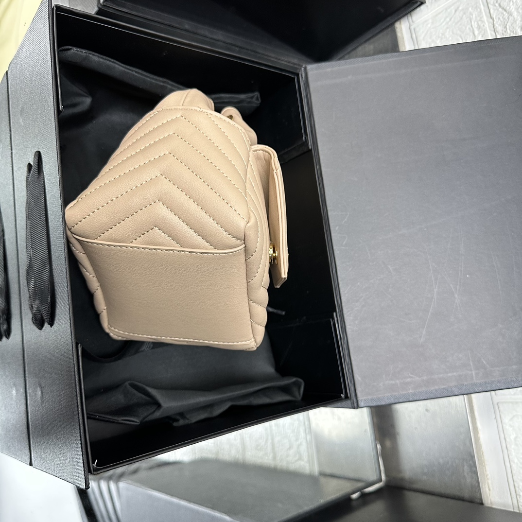 Lady Designer JOE backpack in Calfskin White - Bag - Gorchic - $139.99