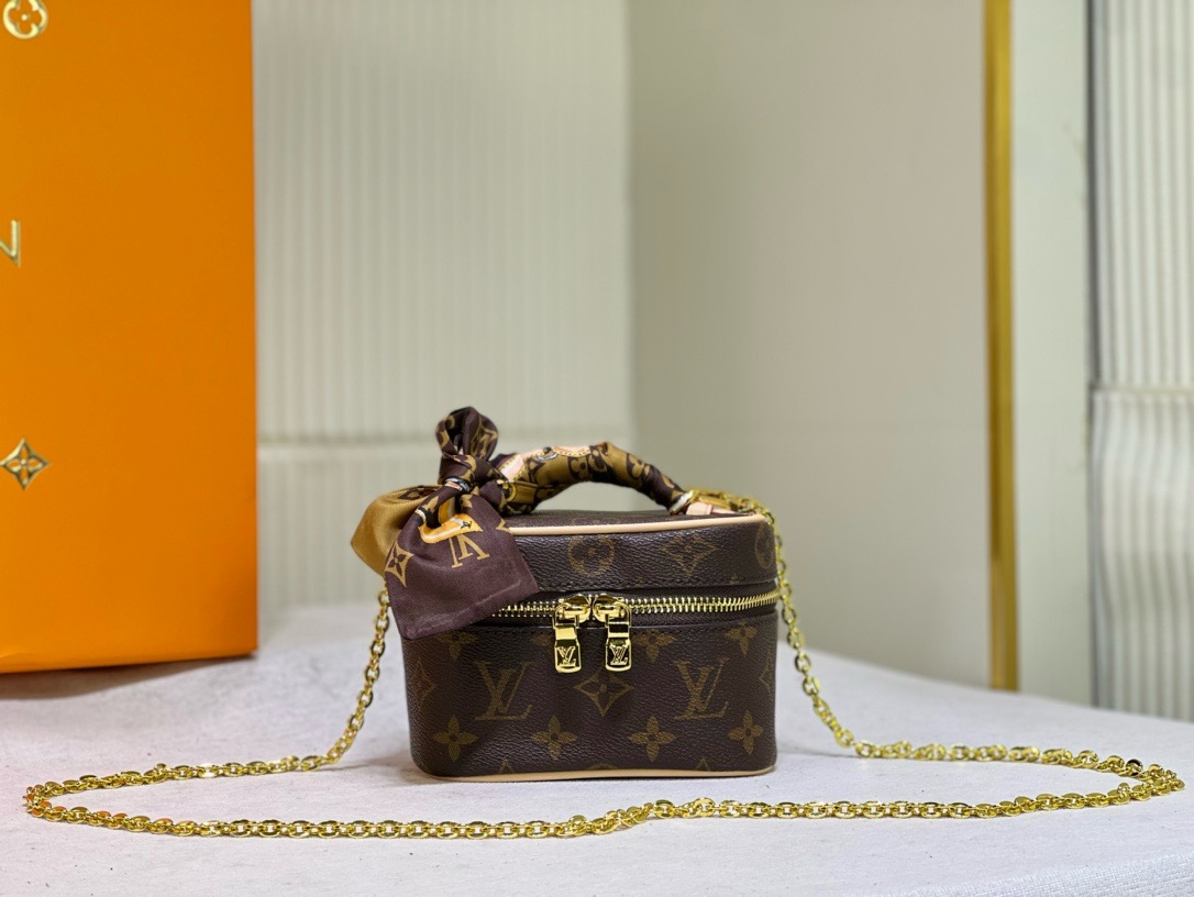 Designer Monogram Monogram Nice Nano Brown - Bag - Gorchic - $108.99