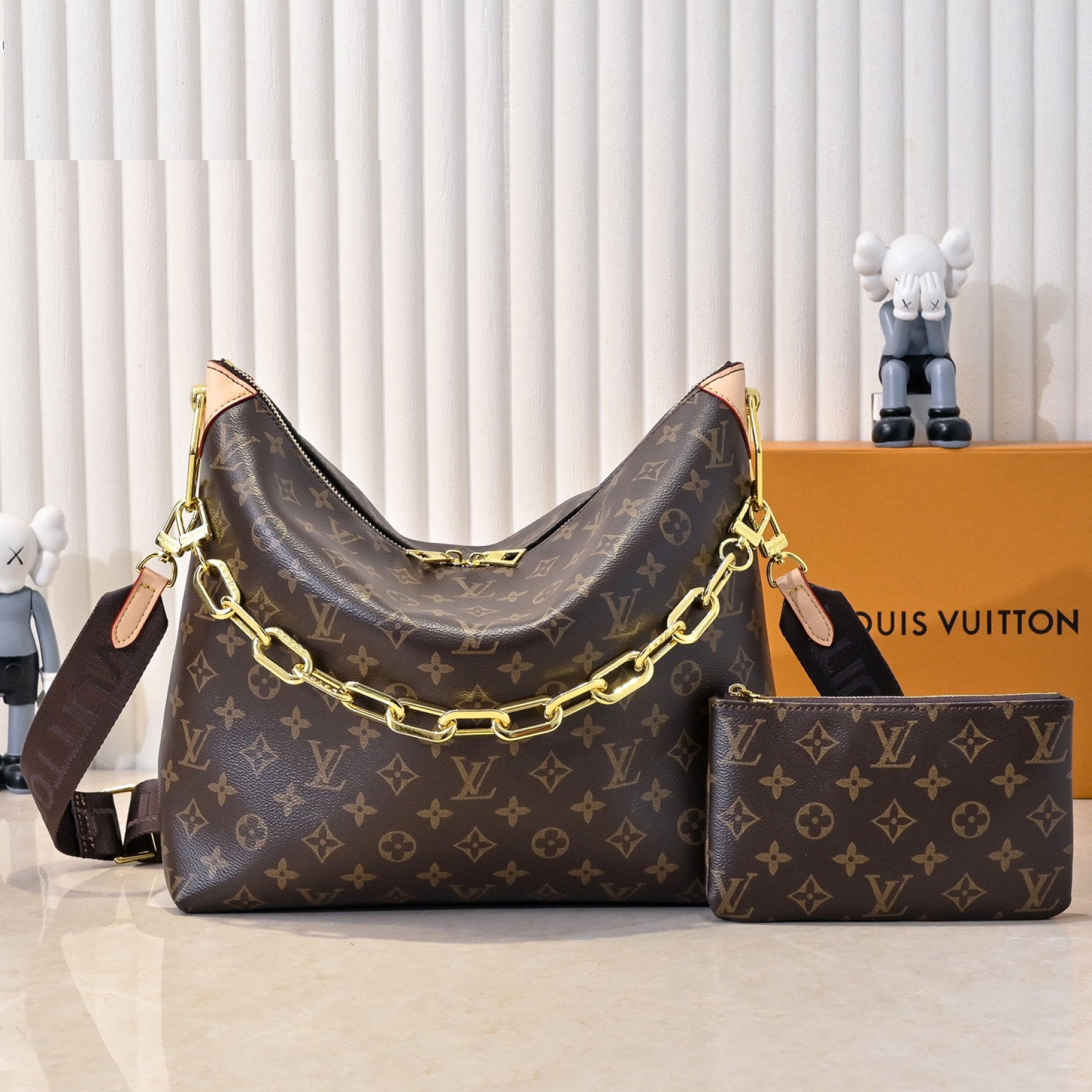Designer Monogram Coussin Hobo MM Monogram Bag - Gorchic - $122.99