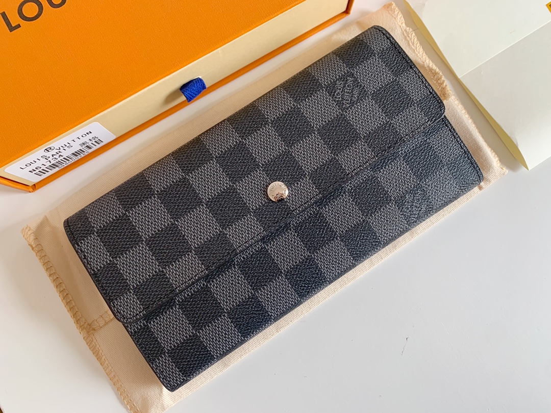 Designer Monogram Portefeuille Sarah Long Wallet - Gorchic - $58.99
