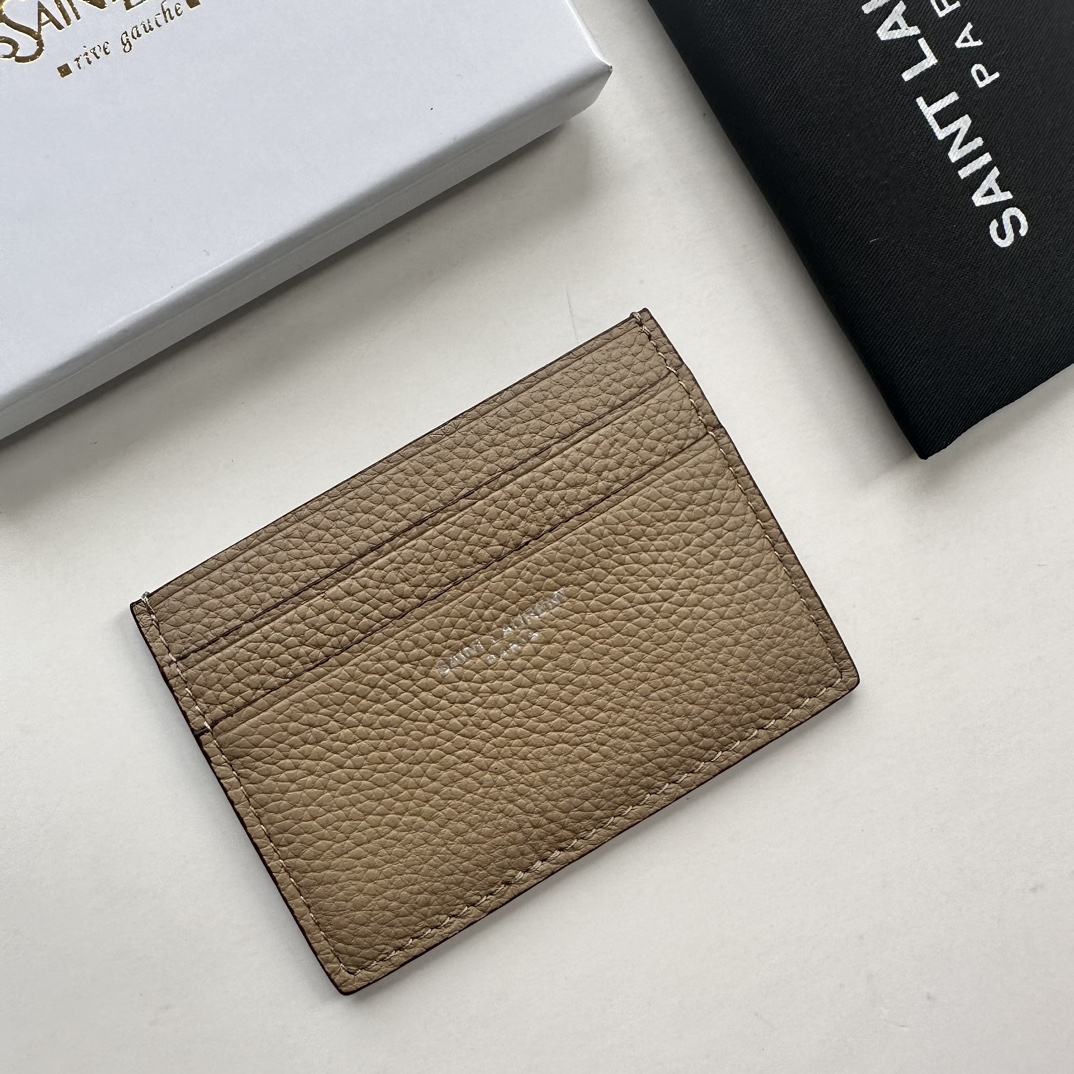 Lady Designer Card Holder Card Case Khaki Wallet - Gorchic - $39.99
