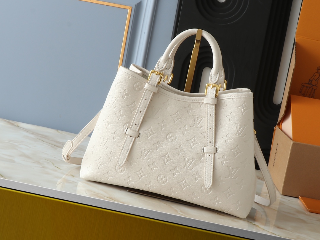 Designer Monogram Babylone Tote GM - White Bag - Gorchic - $144.99
