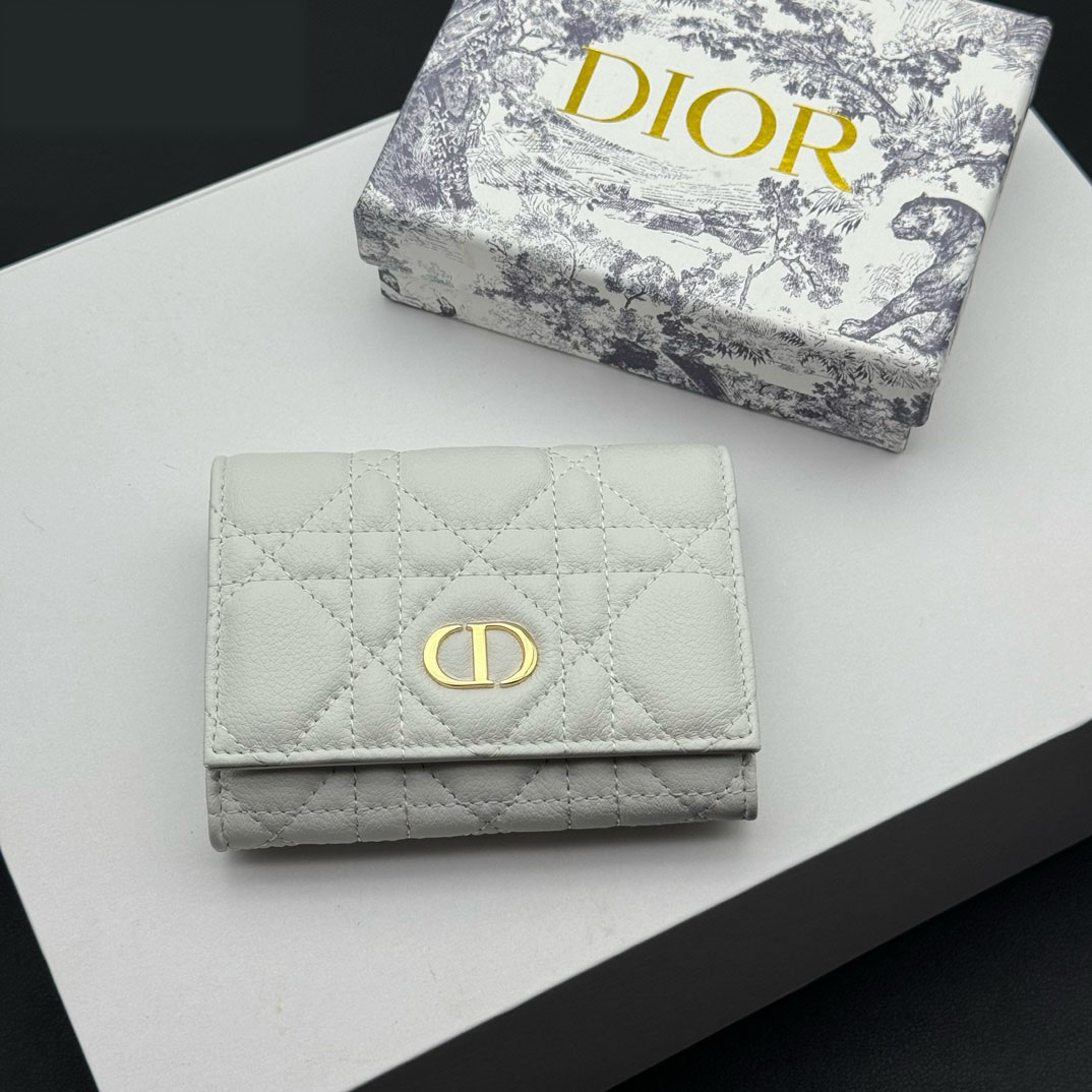 D Inspired Caro Montaigne Glycine Wallet-White Leather Wallet - Gorchic - $55.99
