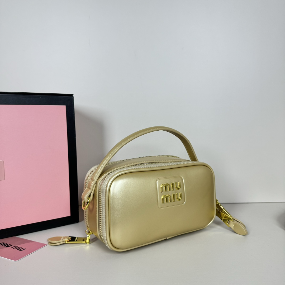 MU Leather Shoulder Bag - Gorchic - $109.99