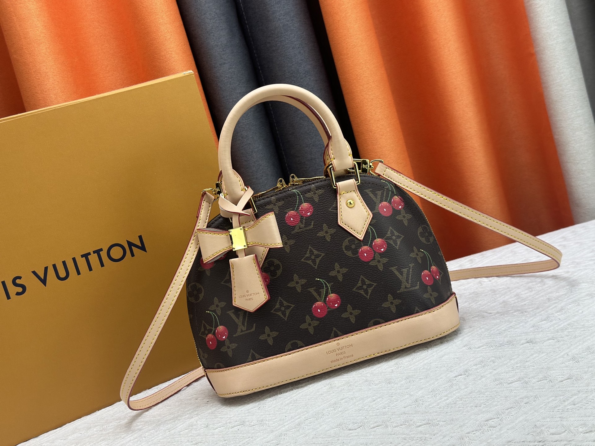Designer Monogram x Murakami x TM Alma BB Monogram Bag - Gorchic - $128.99