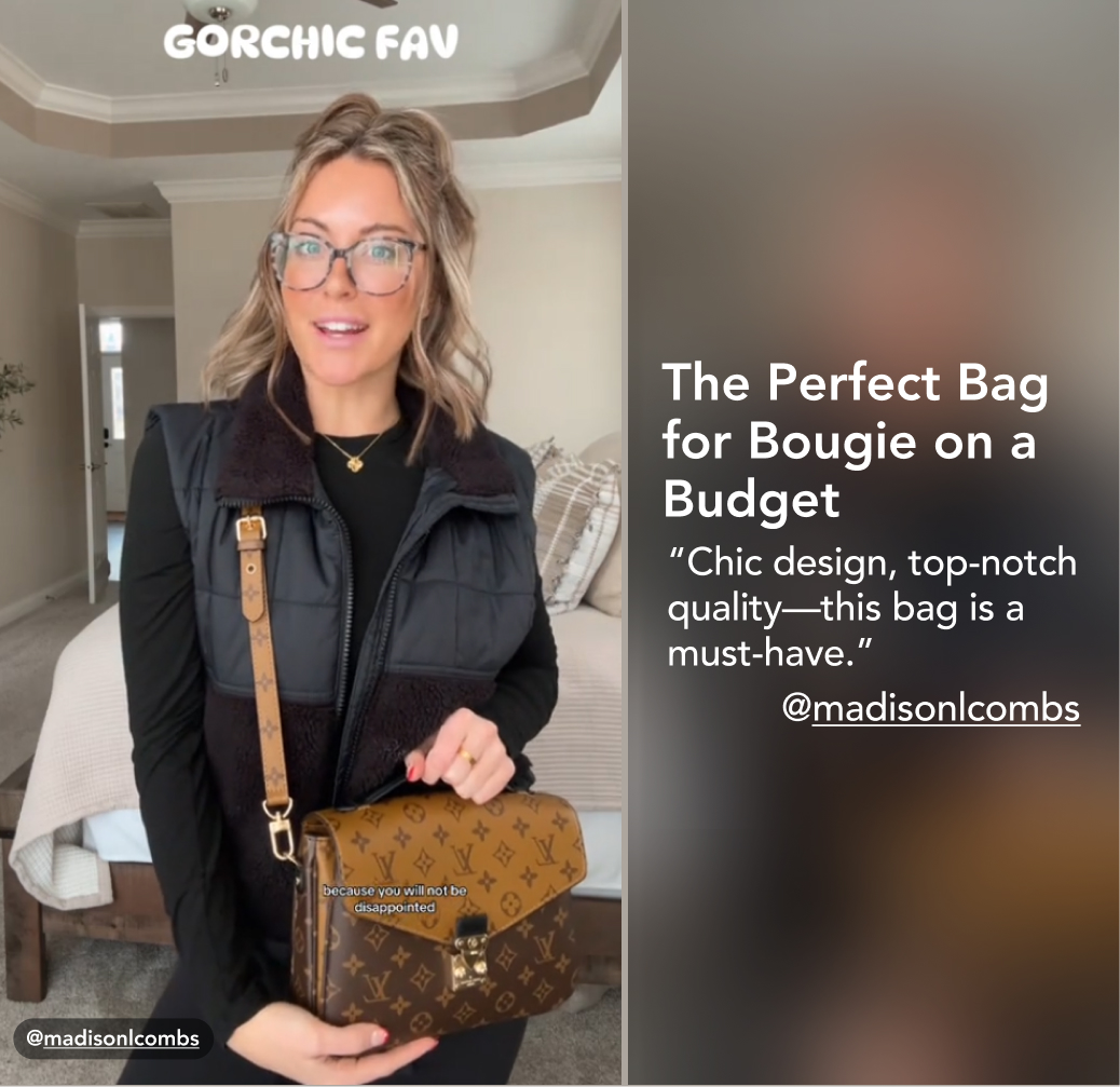 Designer Monogram Pochette Métis Handbag - Gorchic - $117.99