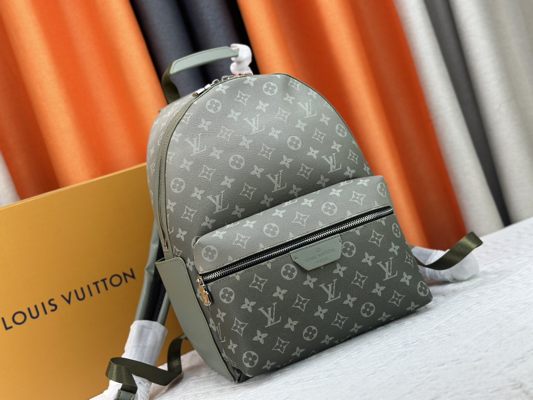 Designer Monogram Discovery Backpack Green - Bag - Gorchic - $158.99