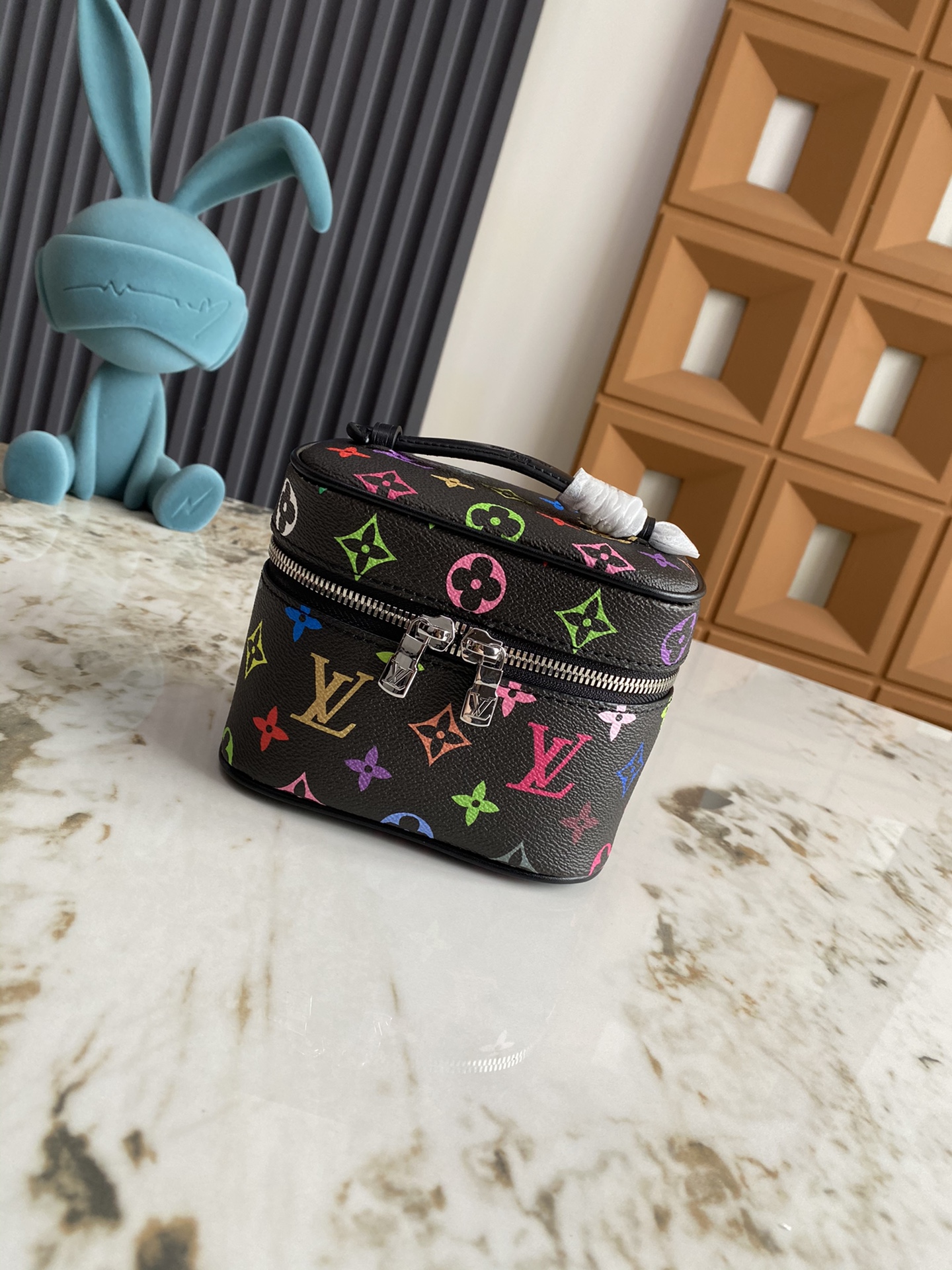 Designer Monogram x Murakami x TM Nice Nano Other Monogram Canvas Bag - Gorchic - $122.99