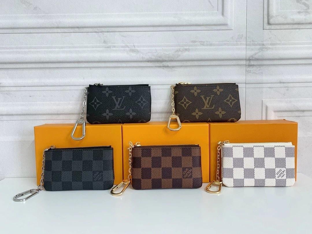 Designer Monogram Key Pouch Multiple Style -Bag - Gorchic - $33.99