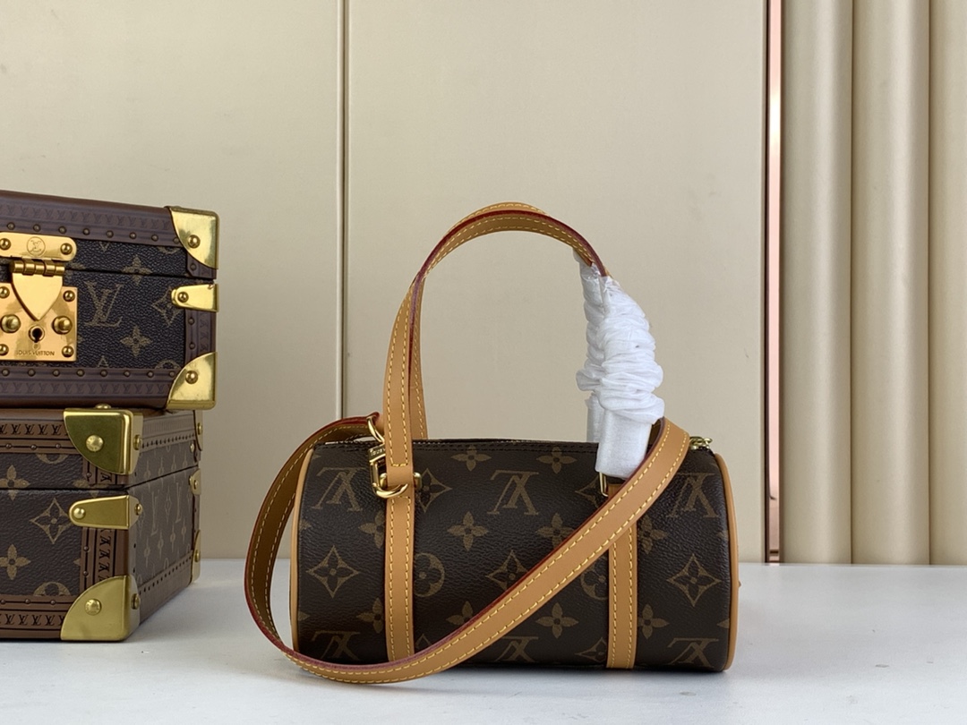Designer Monogram VINTAGE Cylinder Bag - Gorchic - $134.99