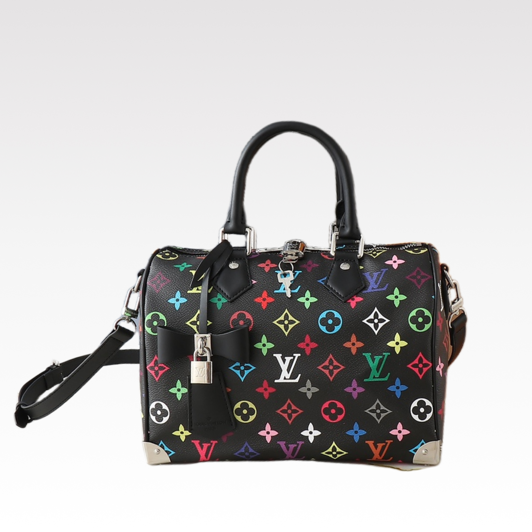Designer Monogram x Murakami x TM Speedy Bandoulière 25 -Bag - Gorchic - $129.99