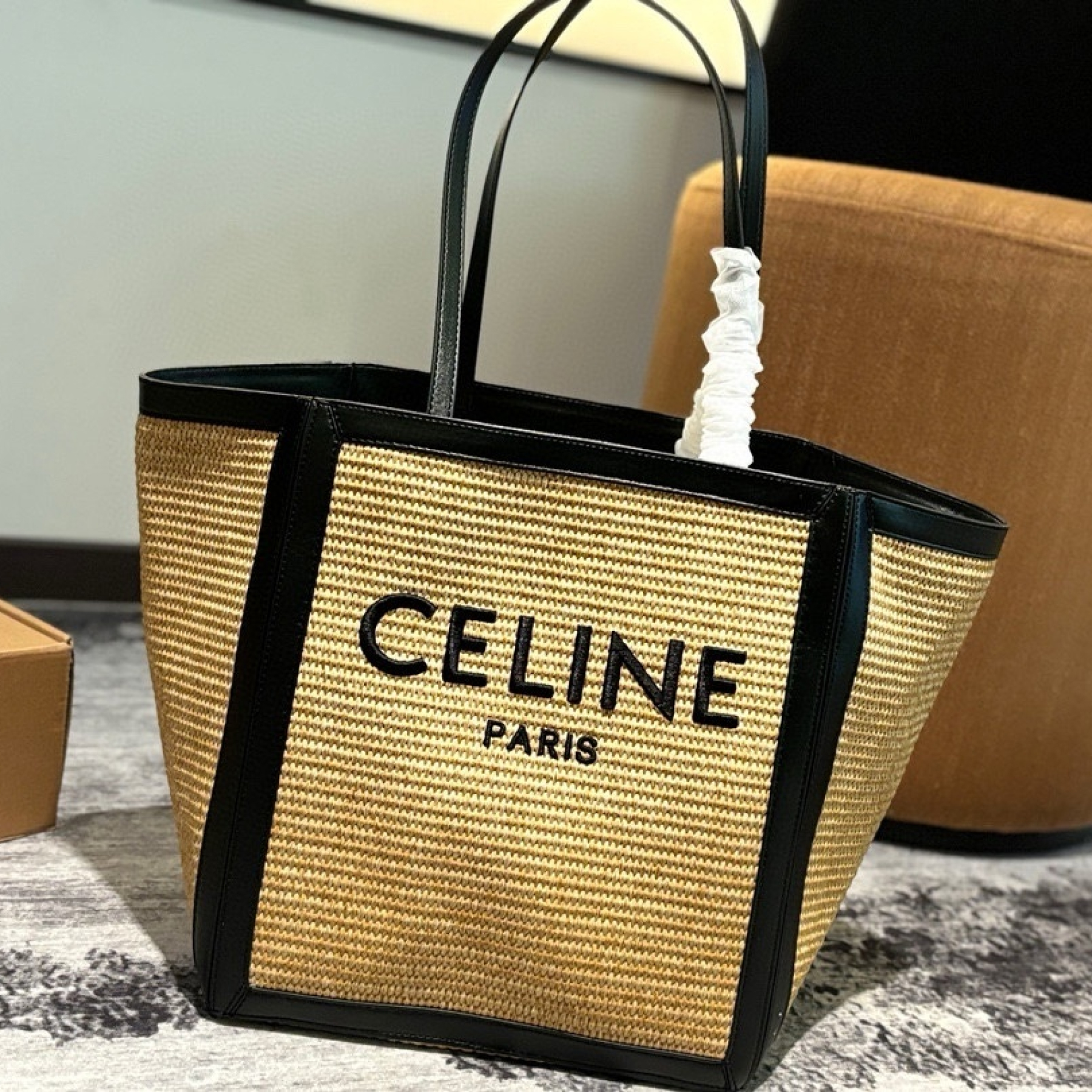 CL Torba Medium Vertical Cabas Yellow - Bag - Gorchic - $149.99