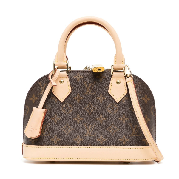 Designer Monogram Alma BB 2way bag Monogram Canvas - Bag - Gorchic - $146.99