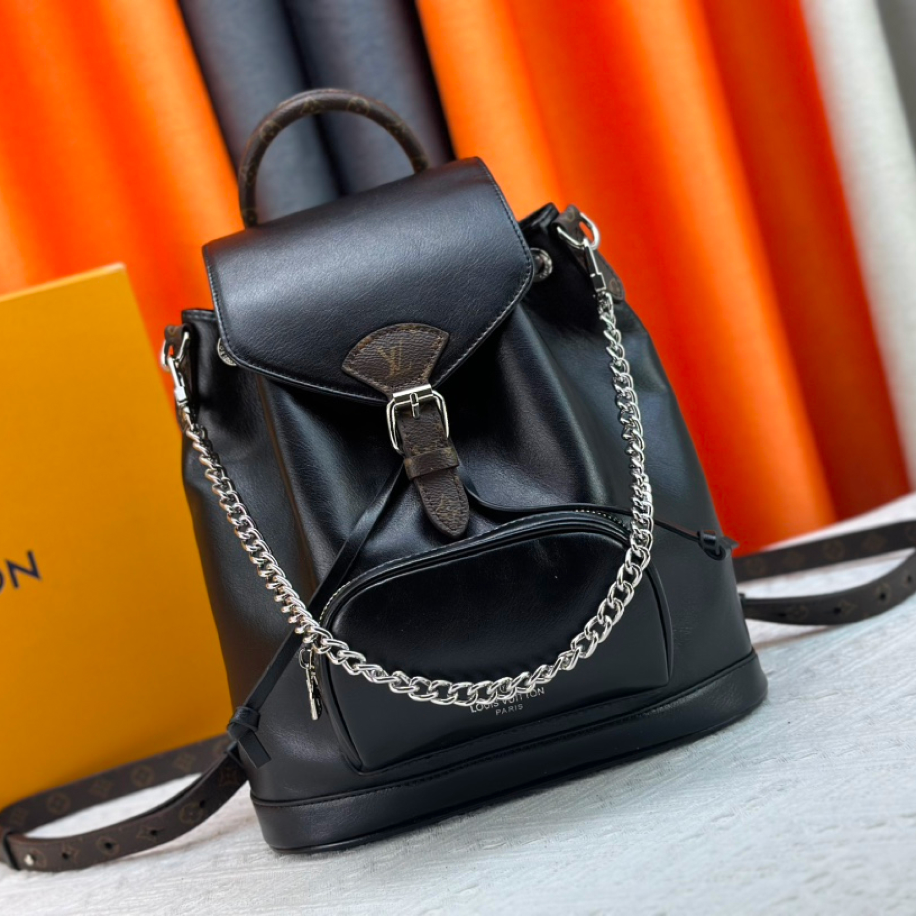 Designer Monogram Montsouris PM Backpack Bag - Gorchic - $153.99