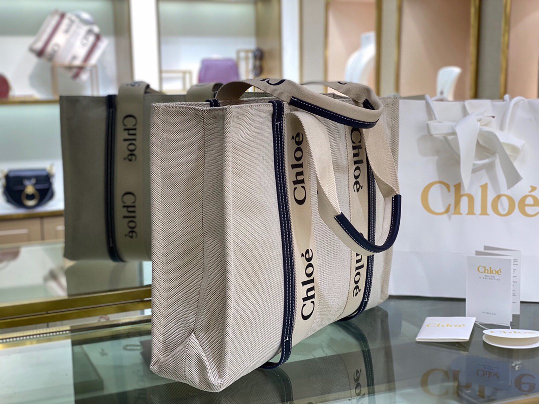 chleo Woody tote bag Large Size - Bag - Gorchic - $134.99
