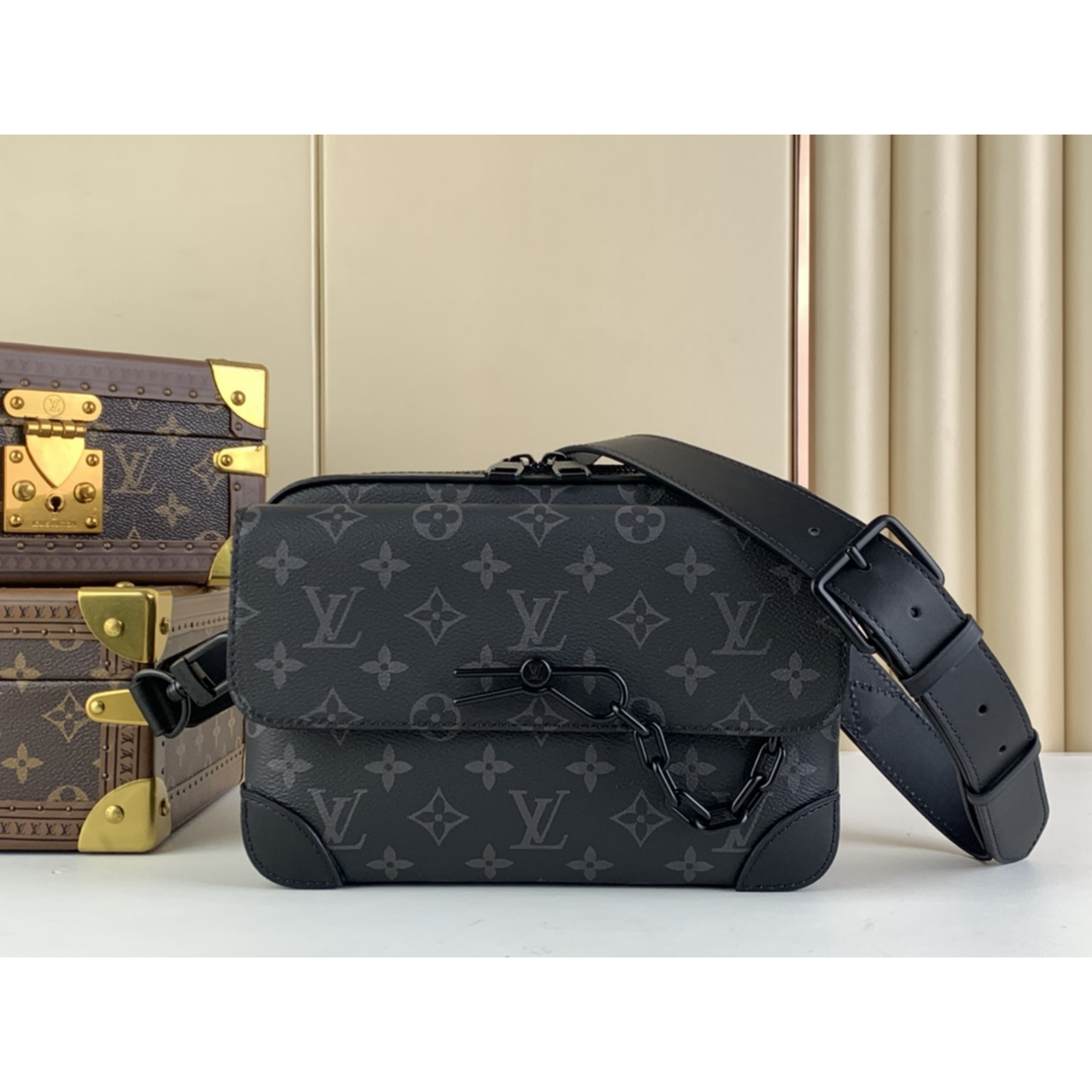 Designer Monogram Crossbody Massanger Bag - Gorchic - $130.99