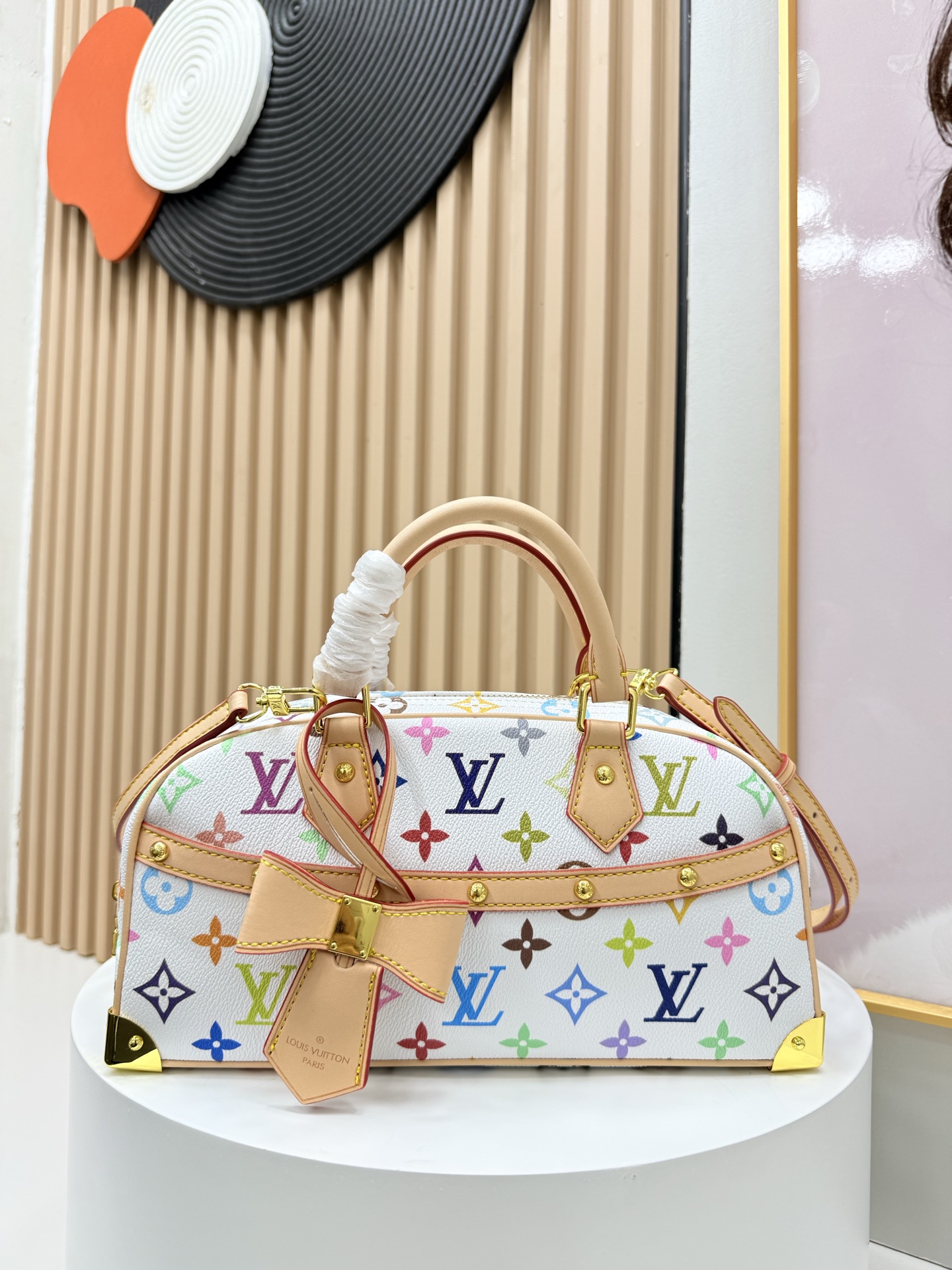 Designer Monogram x Murakami x TM Handbag East West Other Monogram Canvas Bag - Gorchic - $138.99