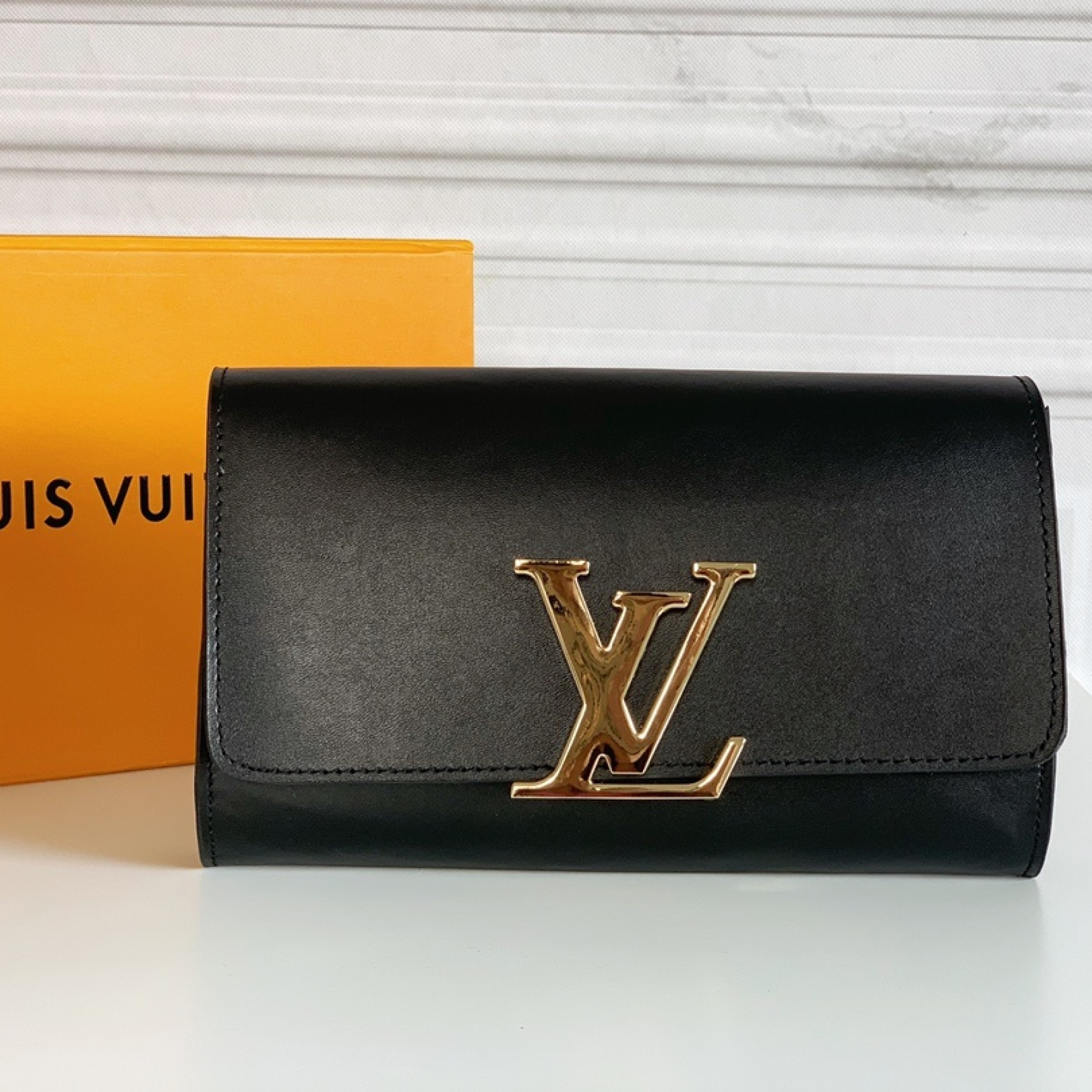Designer Monogram Night out Clutch Black Bag - Gorchic - $93.99