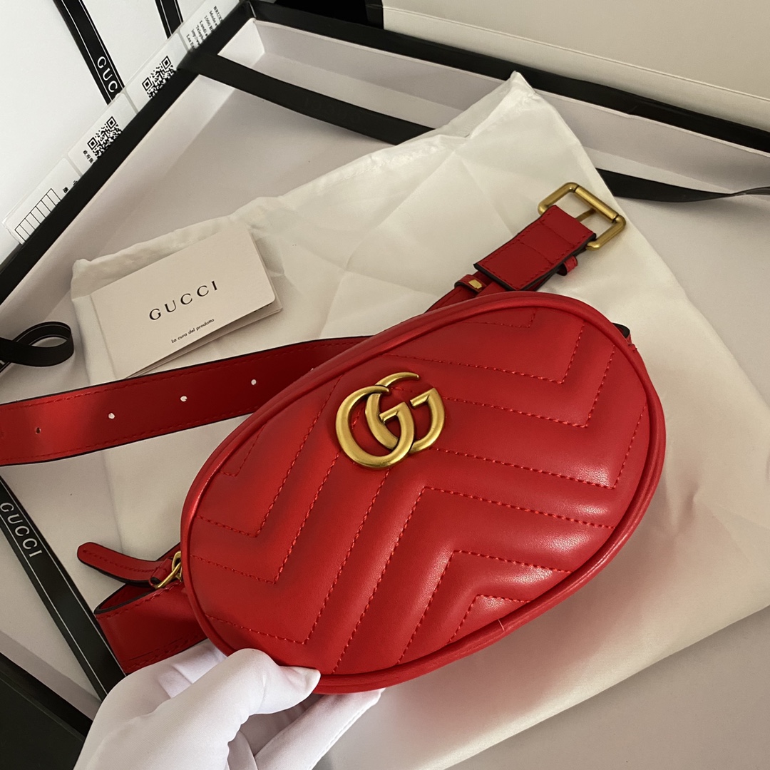 Double-G GG Marmont belt bag - Gorchic - $146.99