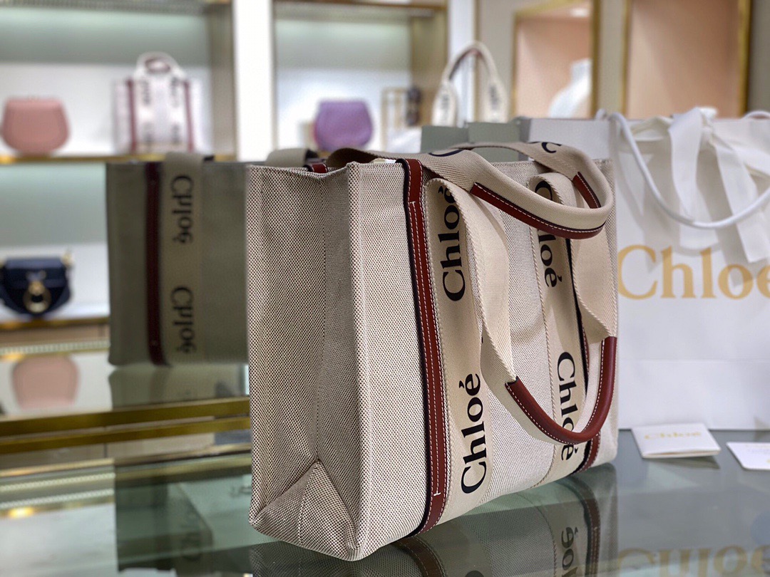 chleo Woody tote bag Medium Size - Bag - Gorchic - $125.99