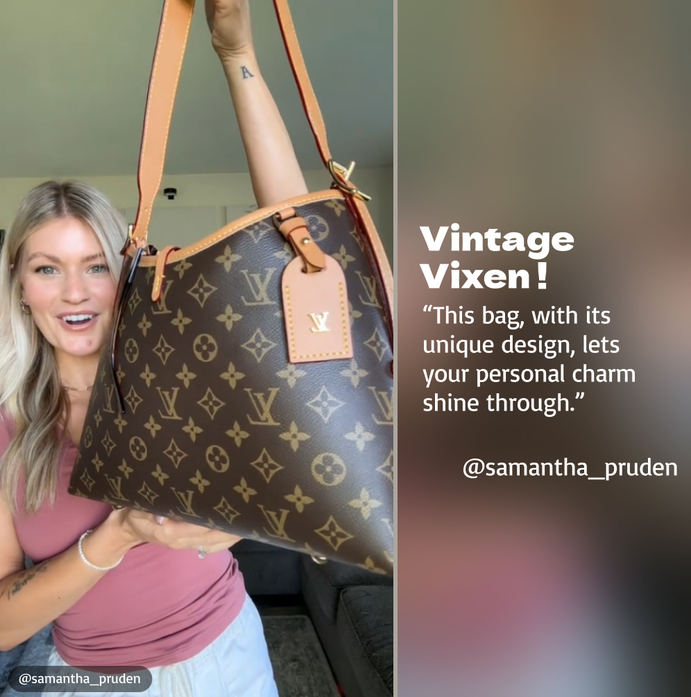 Designer Monogram CarryAll PM - Bag - Gorchic - $114.99