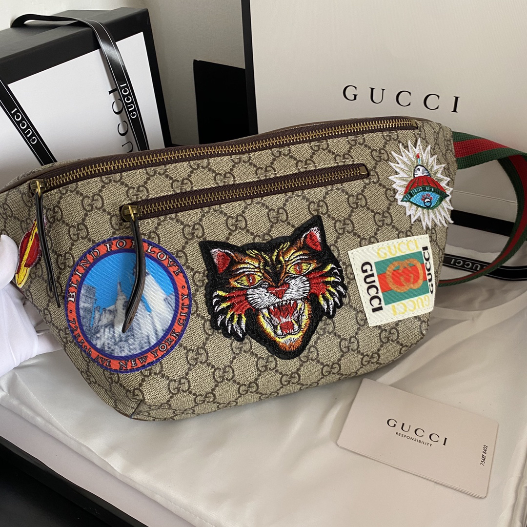 Double-G Courrier GG Tiger - Bag - Gorchic - $113.99
