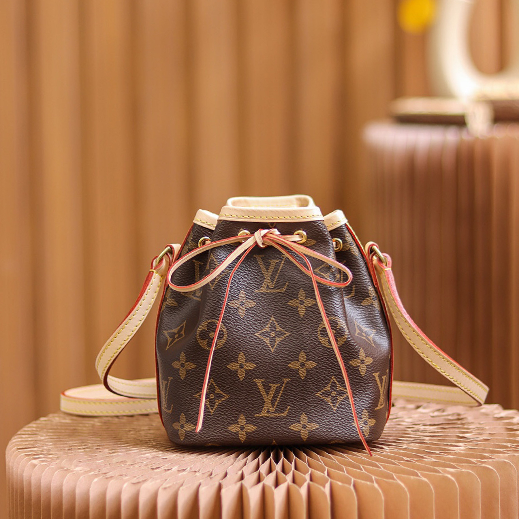Designer Monogram Nano Noe Monogram shoulder bag - Gorchic - $93.99